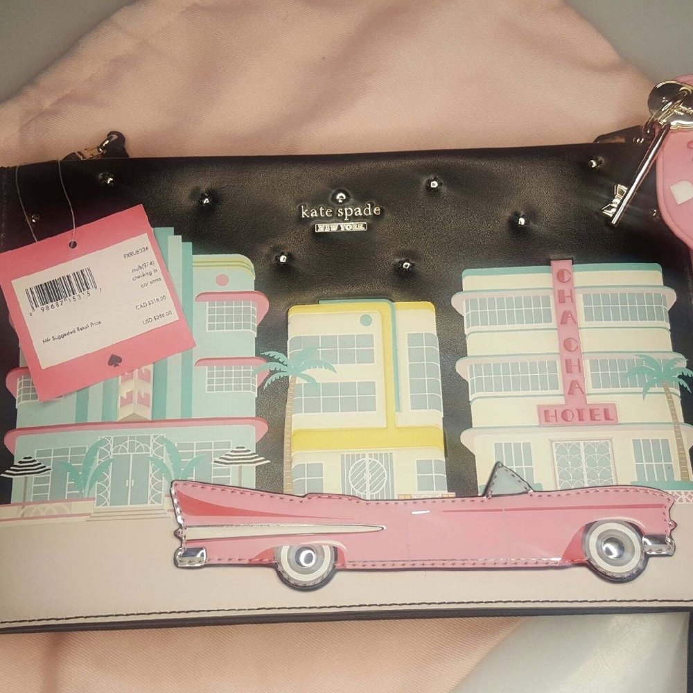 Kate Spade Pink Cadillac Cross Body